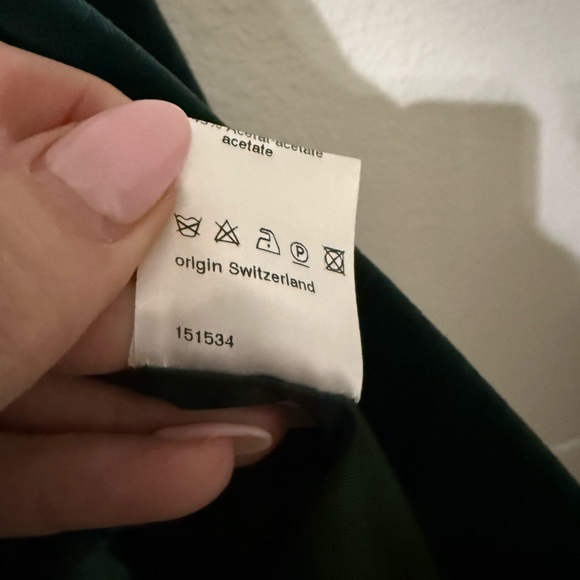 Akris Punto green velvet blazer - Picture 6 of 7